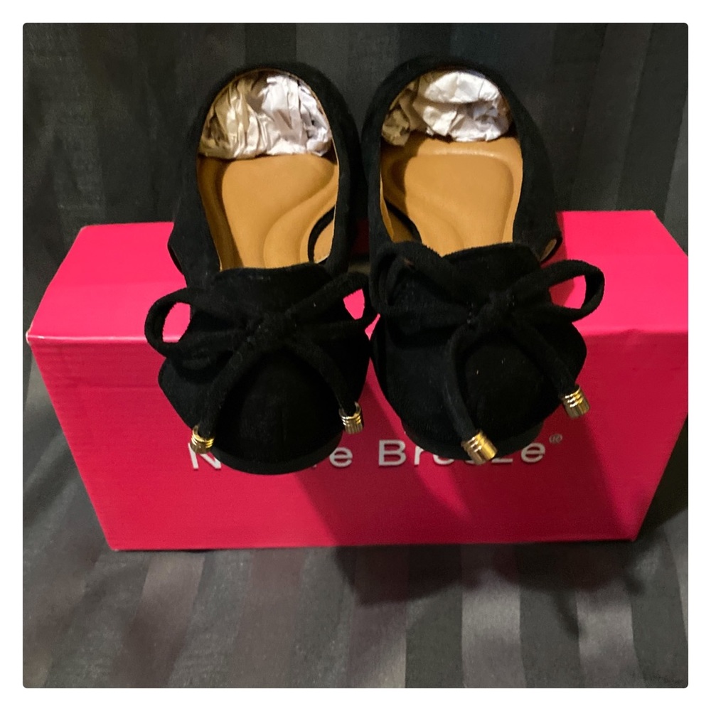 Suede ballet flats - Picture 4 of 5